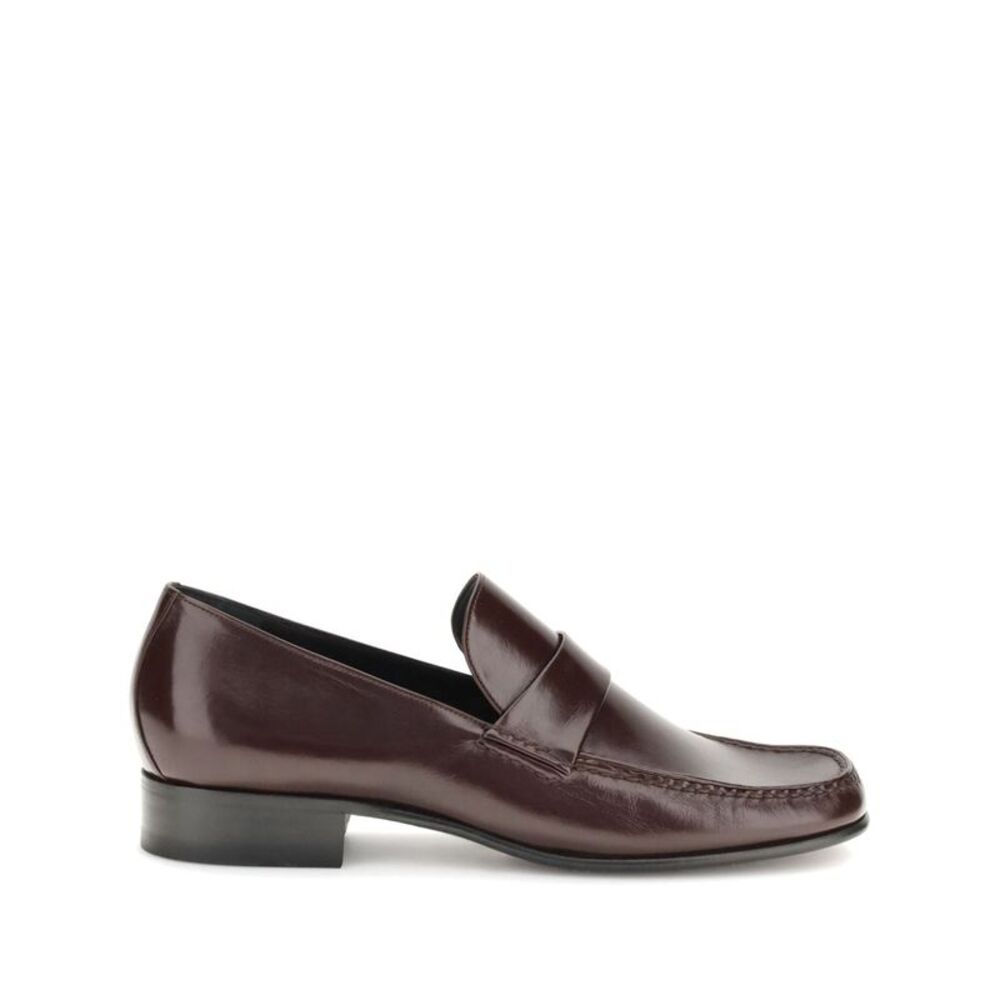 Phoebe Philo Women Man's Leather Loafers